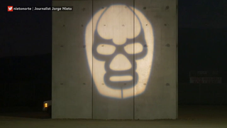 Artists Are Projecting Pro-Immigrant 'Light Graffiti' at the Southern Border to Protest Trump's Wall